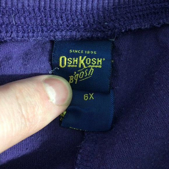 OshKosh B'gosh Girls 6X Purple Butterfly Skirt - Picture 4 of 6